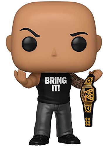 Funko POP! WWE The Rock 3.75" Entertainment Earth Exclusive Vinyl Figure (#91)