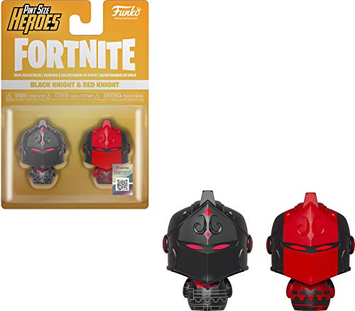 Funko 38028 Pint Size Heroes: FortniteBlack Knight & Red Knight 2 Pack, Multicolor