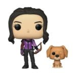Funko Pop! & Buddy Marvel: Hawkeye - Kate Bishop with Lucky Pizza Dog Vinyl Bobblehead