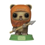 Funko POP Star Wars: Across The Galaxy - Wicket with Pin, Amazon Exclusive,Multicolor