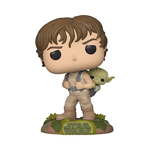 Funko Pop! Star Wars: Star Wars - Training Luke with Yoda,Multicolor,3.75 inches
