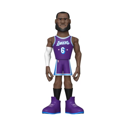 Funko Pop! Gold NBA: Lakers - Lebron James (City) 5" with Chase (Styles May Vary)