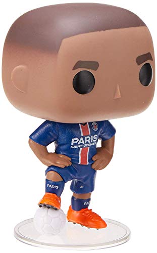 Funko 39828 POP. Vinyl: Football - Kylian Mbappé (PSG) Collectible Figure, Multicolour