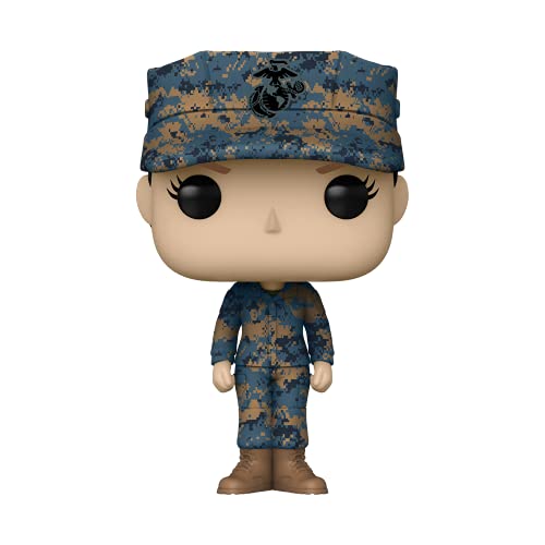 POP Funko with Purpose: Military Marine - Female, Multicolor, Standard, (46746)