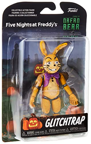 POP Funko Action Figure: Five Nights at Freddy's Dreadbear - Glitchtrap, Multicolor (56187)