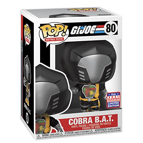 Funko POP! Retro Toys #80 G.I. Joe Cobra B.A.T. Battle Android Trooper FunKon 2021 Exclusive
