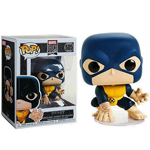 Funko Pop! Marvel: 80th - Beast, Multicolor, Standard (40716)