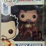 SDCC 2013 FUNKO POP IRON MAN 3 Mark 32 Unmasked Tony Stark Figure SDCC 2013 FUNKO POP IRON MAN 3 Mark 32 Unmasked Tony Stark Figure