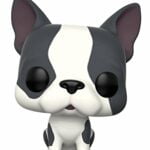 Funko POP Pets French Bulldog Action Figure, Grey &White
