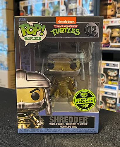 Funko Pop Digital #2 TMNT Shredder Legendary Physical Pop LE 1467