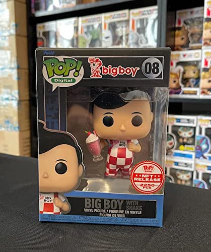 Funko Pop Big Boy with Shake #08 Royalty Digital Wax Redemption LE2250
