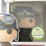 Funko Pop! Marvel Captain America World War 2, Emerald City Comic Con Spring Convention Exclusive, Concierge Collectors Bundle Vinyl Figure