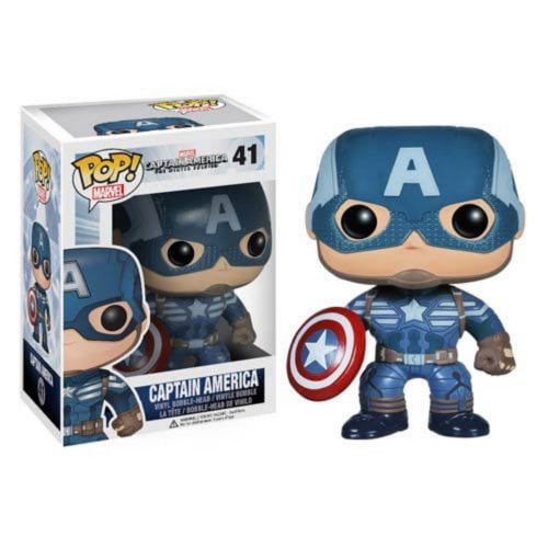 Funko POP Heroes: Captain America Movie 2 - Captain America Action Figure