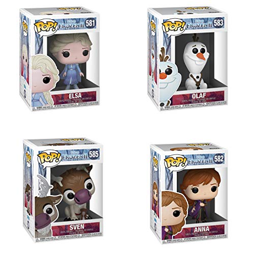 Funko Disney: Pop! Frozen 2 Collectors Set - Elsa, Anna, Olaf, Sven
