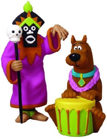 Scooby-Doo u0026 Witch Doctor PVC Set figure toy doll ( parallel import )