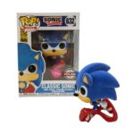 Funko Pop! Sonic The Hedgehog - Classic Running Hedgehog Flocked (Exclusive) #632