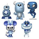 Funko Pop! Make-A-Wish Set of 5 - Minnie, Sulley, Cheshire Cat, BB-8 and Spider-Man Funko Pop! Make-A-Wish Set of 5 - Minnie, Sulley, Cheshire Cat, BB-8 and Spider-Man