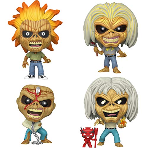 Funko Iron Maiden Collectors Set - Iron Maiden, Killers, Number of The Beast, Piece of Mind