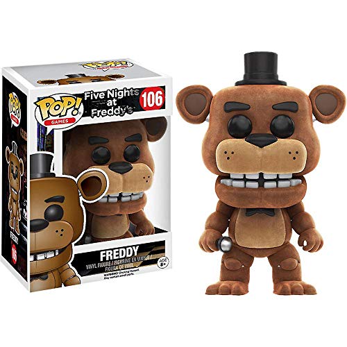 Funko Pop! FNAF Flocked Freddy Exclusive Vinyl Figure