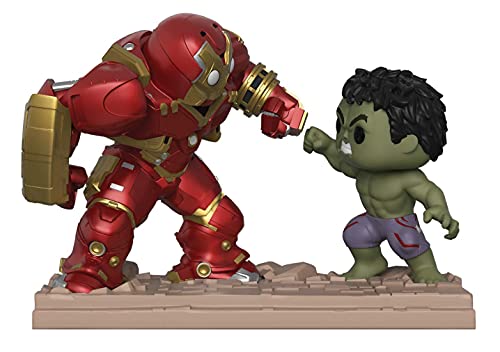 POP! Funko Marvel Studios: The First Ten Years - Hulkbuster vs Hulk Movie Moments Vinyl Figure 2-Pack
