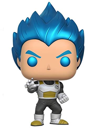 Funko Pop Dragonball Z Super Saiyan God Metallic Blue Vegeta Exclusive VInyl FIgure