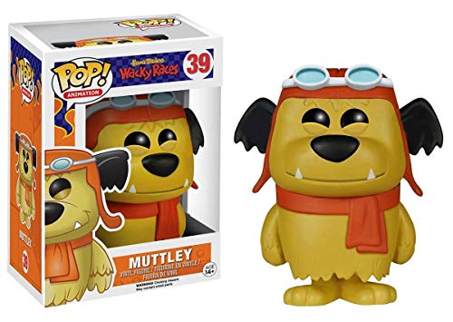 Funko Pop: Animation: Hanna Barbera Wacky Races- Muttley + FUNKO PROTECTIVE CASE