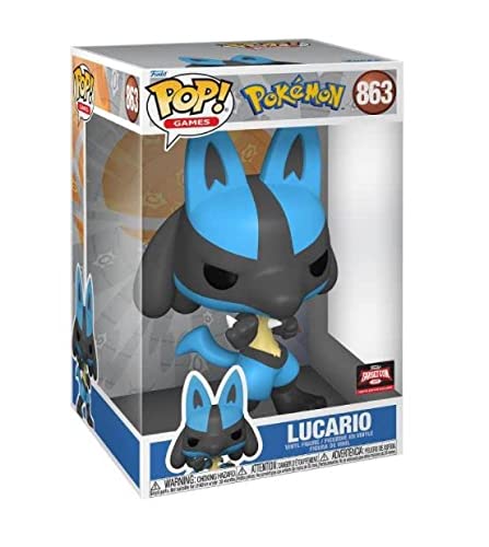 Funko Pop! Jumbo: Pokemon 10" Vinyl Figure Exclusives (Lucario)
