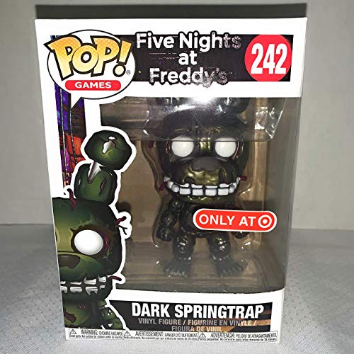 Funko POP! Five Nights at Freddys DARK SPRINGTRAP Exclusive #242