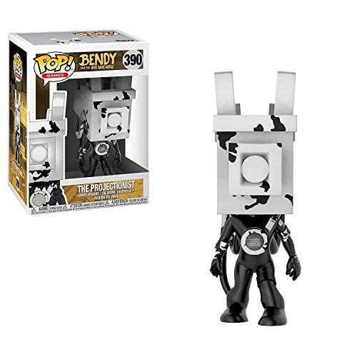 Funko Pop Games: Bendy and The Ink Machine - The Projectionist Collectible Figure, Multicolor