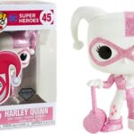 Funko Pop Heroes: DC Super Heroes - Harley Quinn Pink Diamond Glitter Collectible Figure, Multicolor