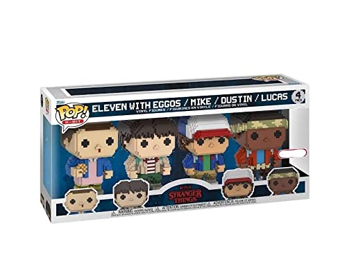 Funko POP! 8 Bit: Stranger Things 4pk