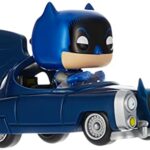 Funko Pop! Rides: Batman 80th - Blue Metallic 1950 Batmobile Vinyl Figure, Amazon Exclusive