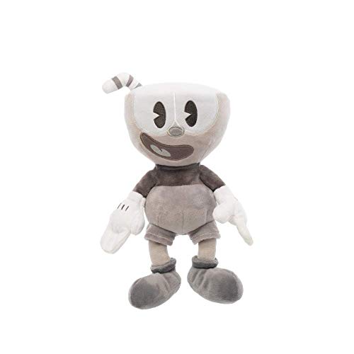 Funko Plush: Cuphead - Cuphead (Black & White) Collectible Figure, Multicolor