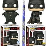 Wing Bat Battle Gotham's DC Hero Exclusive Pop! Figure Series Batman Movie (Damaged Style Version Edition ) + The Winged Suit Vinyl + Comic Pencil 3 Items Wing Bat Battle Gotham's DC Hero Exclusive Pop! Figure Series Batman Movie (Damaged Style Version Edition ) + The Winged Suit Vinyl + Comic Pencil 3 Items