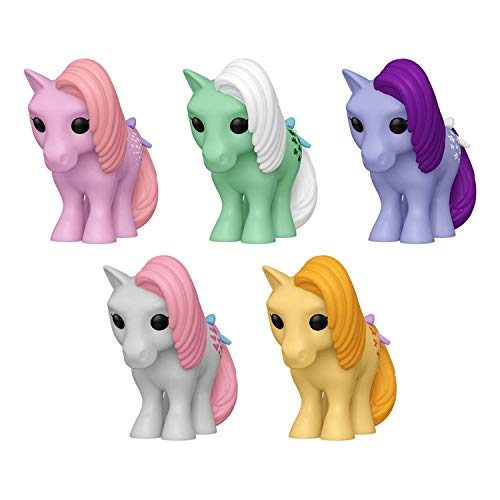 Funko Pop! Retro Toys My Little Pony Set of 5: Cotton Candy, Minty, Blossom, Snuzzle and Butterscotch