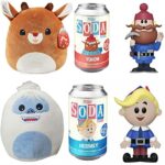 Dentist Toy Maker Elf Hermey Figure Soda Can Bundled with Rudolph Red-Nosed Reindeer Yukon Tin & Christmas Theme Mallow Plush Bumble Monster 4-Items Dentist Toy Maker Elf Hermey Figure Soda Can Bundled with Rudolph Red-Nosed Reindeer Yukon Tin & Christmas Theme Mallow Plush Bumble Monster 4-Items