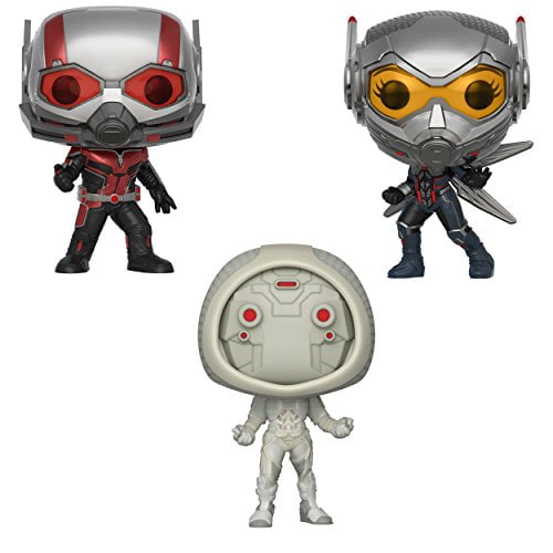 Funko Marvel: Pop! Ant-Man & Wasp Collectors Set - Ant-Man, The Wasp, Ghost