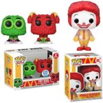 Ronald Glitter Figure McDonalds Diamond Exclusive Pop! Bundled with Ad Icons Character Fry Kids Red Green 2 Items Ronald Glitter Figure McDonalds Diamond Exclusive Pop! Bundled with Ad Icons Character Fry Kids Red Green 2 Items