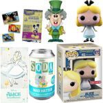 Retro Disneyland Resort Attractions Figure Exclusive Theme Park Bundled with Anniversary Alice in Wonderland Pop! + The Mad Hatter Soda Can + Disney Mini Puzzle + Trading Cards Pack 4 Item Retro Disneyland Resort Attractions Figure Exclusive Theme Park Bundled with Anniversary Alice in Wonderland Pop! + The Mad Hatter Soda Can + Disney Mini Puzzle + Trading Cards Pack 4 Item