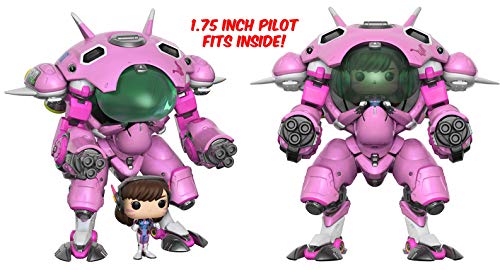 Funko POP Games: Overwatch D.VA & Meka 6" POP and Buddy Toy Figure