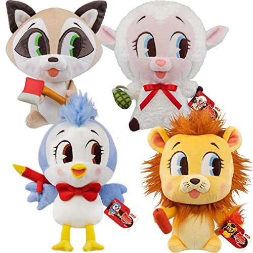 Funko Plushies: Villainous Valentines 7-inch Plush Figures (Set of 4)