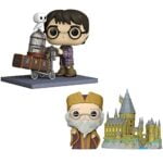 Funko Harry Potter: POP! Harry Potter Anniversary Collectors Set 1 - Harry Pushing Trolley, Dumbledore with Hogwarts Funko Harry Potter: POP! Harry Potter Anniversary Collectors Set 1 - Harry Pushing Trolley, Dumbledore with Hogwarts
