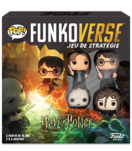 Funko 43476 Black Mag Funkoverse (4 Character Pack) - French Version