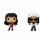 Funko Rocks: POP! Pop Music Collectors Set - Selena in Burgundy Outfit, Aaliyah