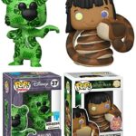 Bear Artist Figure Bundled with Vault Exclusive Jungle Book Baloo Plastic Protective Case + Mowgli with Kaa Pop! 2 Items Bear Artist Figure Bundled with Vault Exclusive Jungle Book Baloo Plastic Protective Case + Mowgli with Kaa Pop! 2 Items