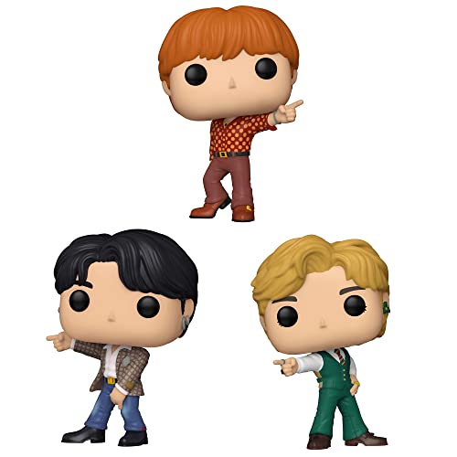 Funko POP! Rocks BTS Dynamite Collectors Set 2 - Jin, Jung kook, and V