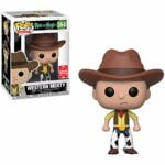 Funko Western Morty (2018 Summer Con Exclusive): Rick & Morty x POP! Animation Vinyl Figure + 1 American Cartoon Themed Trading Card Bundle [#364 / 30971]