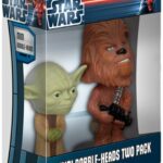 Funko Yoda and Chewbacca Ultra Mini Wacky Wobbler's