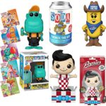 Retro Mascot Character Figure Ad Icons Bundled with Twinkie The Kid Pop Soda + Bob Big Boy + Mimic Monkey Pez Mascot + Candy Land Stickers Pack 4 Items Retro Mascot Character Figure Ad Icons Bundled with Twinkie The Kid Pop Soda + Bob Big Boy + Mimic Monkey Pez Mascot + Candy Land Stickers Pack 4 Items