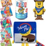 Cowboy Mascot Character Figure Ad Icons Bundled with Twinkie The Kid Soda Can Pop + Retro Exclusive Moon Pie Plush Throwback Fun Pack 2 Items